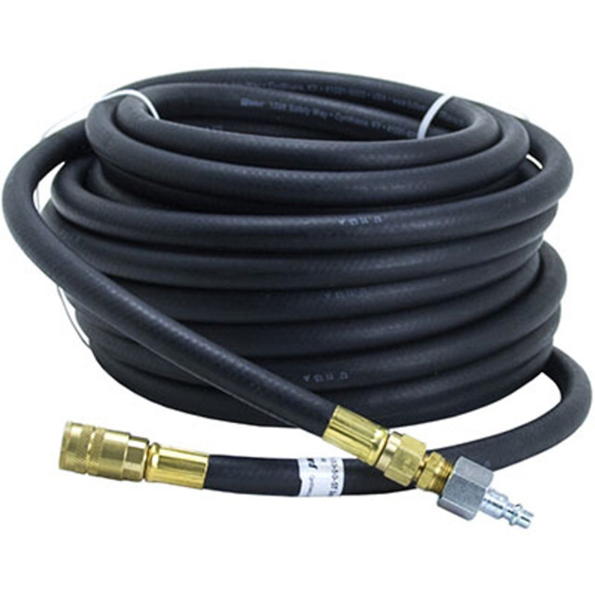 Bullard Supplied Air Supply Hose — 3/8in. Diameter, 50ft. Length, Industrial Interchange, Black, Model# 469650
